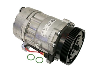 1H0820803D Nissens AC Compressor; Complete with Clutch; New