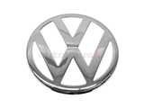 1J0853601FDY Genuine VW/AUDI Emblem; Trunk VW Insignia; Chrome