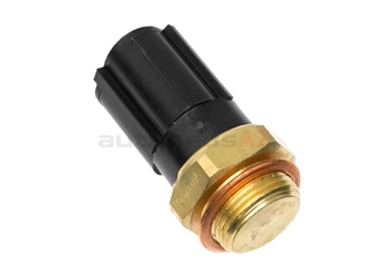 1J0959481A Rein Automotive Engine Cooling Fan Sensor; 95/102 Degree C Threaded Mount with 3 Prong Triangular Connector