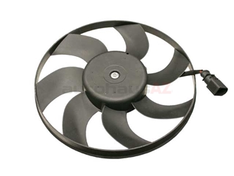 1K0959455DH Mahle Behr Engine Cooling Fan Assembly; Right Side; 200W, 295mm Diameter; 2 Wire Connector