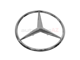 2017580058 Genuine Mercedes Deck Lid Emblem; Trunk Star