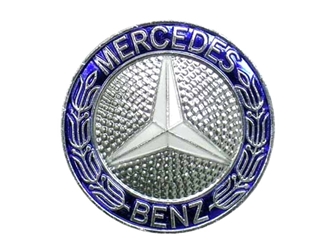 2018800088 Genuine Mercedes Emblem; Front Grille Mercedes Badge