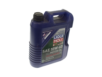 2024 Liqui Moly Synthoil Race Tech GT1 Engine Oil; 10W-60 Synthetic; 5 Liter