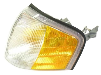 2028261143 Automotive Lighting Turn Signal Light Assembly; Front Left; Amber and Clear.