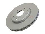 2034210312 Zimmermann Coat Z Disc Brake Rotor; Front; Vented 288x25.2x22.4mm