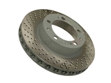 99335104301 Sebro Disc Brake Rotor; Front Left; Directional; Vented 302x31mm; Cross-Drilled