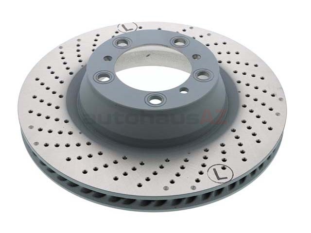205883C Sebro Coated Disc Brake Rotor; Rear Left