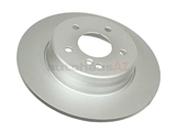 2104231012 ATE Coated Disc Brake Rotor; Rear; Solid 290x10mm