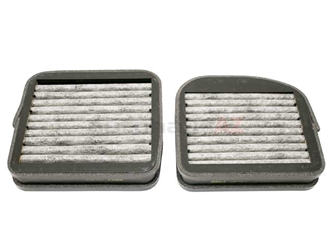 2108300218 Mahle Cabin Air Filter Set; With Activated Charcoal; At Blower Case Side; SET of 2