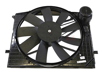2205000093 Nissens Engine Cooling Fan Assembly; Assembly with Fan, Motor, and Shroud