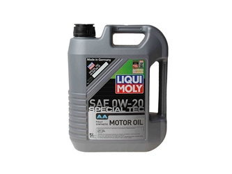 2208 Liqui Moly Special Tec AA Engine Oil; 0W-20 Synthetic; 5 Liter