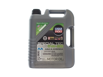 2259 Liqui Moly Special Tec AA Engine Oil; 5W-20 Synthetic; 5 Liters
