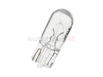 2825 Hella Multi Purpose Light Bulb; 12V/5W Glass Wedge Push-in Type