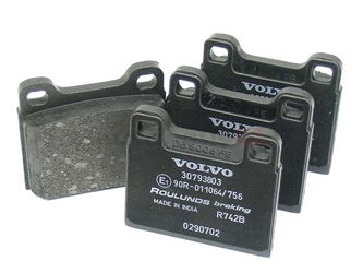 30648383 Genuine Volvo Brake Pad Set; Rear