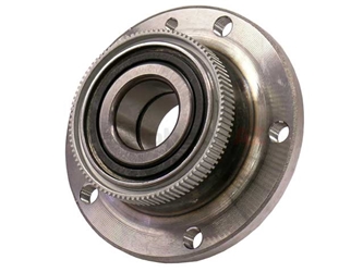 31212225362 Genuine BMW Axle Bearing and Hub Assembly; Front; Includes Bearing and ABS Ring