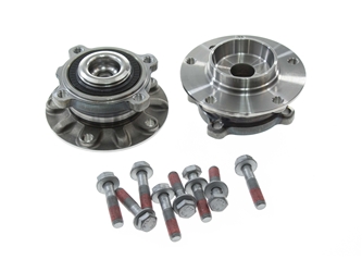 31221093427KIT AAZ Preferred Axle Bearing and Hub Assembly; Front Left and Right Assemblies with Bolts; KIT