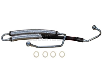 32411141777 Febi-Bilstein Power Steering Pressure Line Hose Assembly; Pump to Steering Box