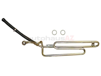 32412228284EC Rein Automotive Power Steering Return Hose; Steering Rack to Fluid Container with Cooling Coil
