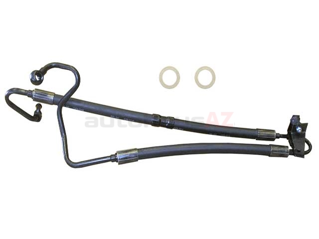 32416750156 Rein Automotive Power Steering Pressure Line Hose Assembly; LF-20 Pump to Steering Rack