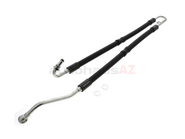 32416759774 Rein Automotive Power Steering Pressure Line Hose Assembly; Pump to Rack