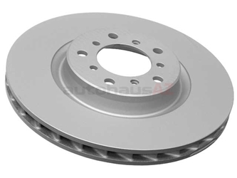 34112229530 Zimmermann Coat Z Disc Brake Rotor; Front Right; Directional; Vented 325x28mm