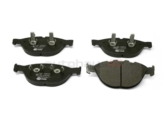 34116768287 Pagid Brake Pad Set; Front; OE Compound
