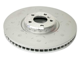 34116789070 Genuine BMW Disc Brake Rotor; Front Right; Directional