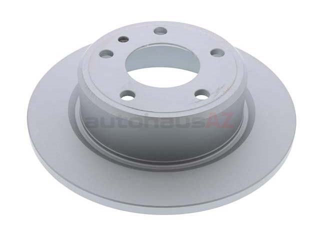 34212225507 Zimmermann Coat Z Disc Brake Rotor; Rear; Solid 282x12mm