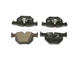 34216784135 ATE Ceramic Brake Pad Set; Rear