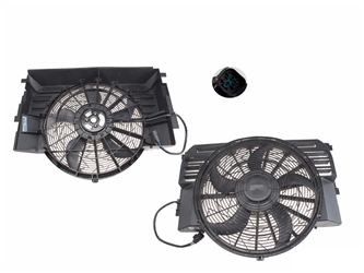 351041301 Mahle Behr A/C Condenser Fan Assembly