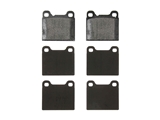 355008801 Pagid Brake Pad Set; Rear