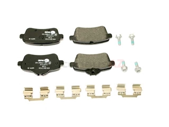 355019841 Pagid Brake Pad Set; Rear