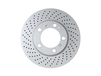 355121922 Pagid Disc Brake Rotor; Front Left; Directional