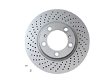 355122822 Pagid Disc Brake Rotor; Front Left