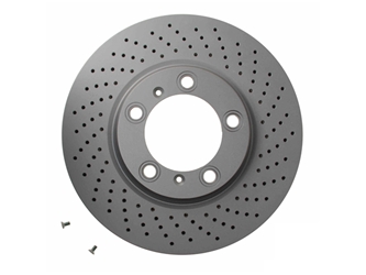 355122832 Pagid Disc Brake Rotor; Front Right