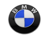 36131181079 Genuine BMW Wheel Center Cap/Emblem; Emblem for Wheel Center; 70mm Diameter(2-3/4 inch) ; Adhesive Back