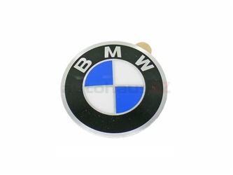 36131181082 Genuine BMW Wheel Center Cap/Emblem; 45mm Diameter Emblem