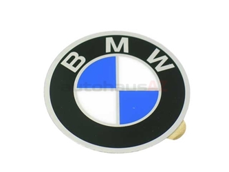 36131181106 Genuine BMW Wheel Center Cap/Emblem; Center Cap Emblem; 57mm
