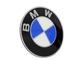 36132225190 Genuine BMW Wheel Center Cap/Emblem; BBS Wheel Emblem; 70mm Diameter