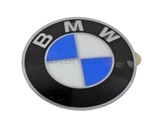 36136767550 Genuine BMW Wheel Center Cap/Emblem; Emblem for Wheel Center; 64.5mm Diameter(2-1/2 inch) ; Adhesive Back