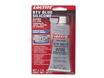 37461 Loctite Sealant; RTV Blue Silicone Gasket Maker; 80 ml Tube