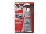 37463 Loctite Sealant; RTV Clear Silicone Adhesive/Sealant; 80 ml Tube