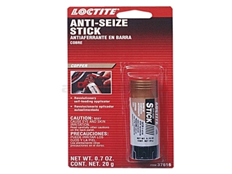 37616 Loctite Anti-Seize Compound; Copper Anti-Seize Stick; 20 g Stick