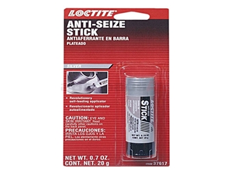 37617 Loctite Anti-Seize Compound; Silver Grade Anti-Seize Stick;	20 g Stick