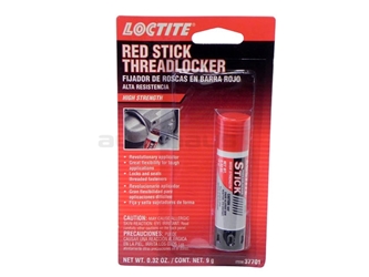 37701 Loctite Thread Locker; Red Threadlocker Stick - High Strength; 9 gram Stick