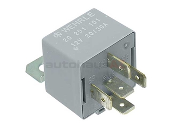 431951253D Wehrle Multi Purpose Relay; 5 Pin Connector