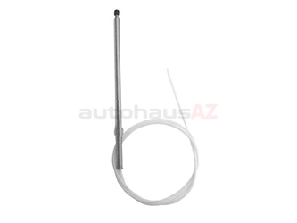 4411807 URO Parts Antenna; Chrome with Black Tip