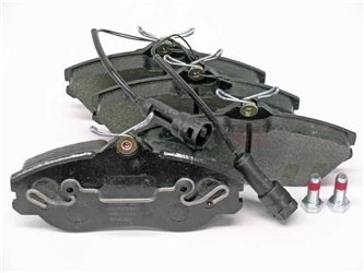 447698151F Pagid Brake Pad Set; Front with Sensors; OE Improved Compound