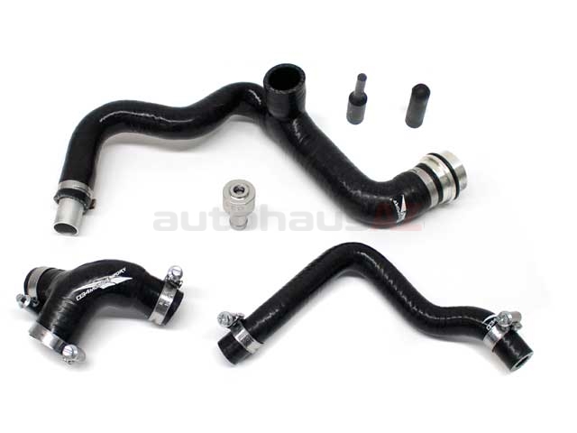 034-101-3004 034 Motorsport Engine Crankcase Breather Hose Kit; Reinforced Silicone