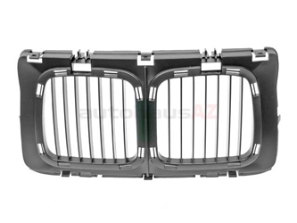 51131973825 Genuine BMW Grille; Center Assembly; Narrow Kidney Style (Standard)